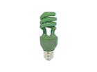 Lâmpada Fluorescente Espiral LLUM - Verde 127V 